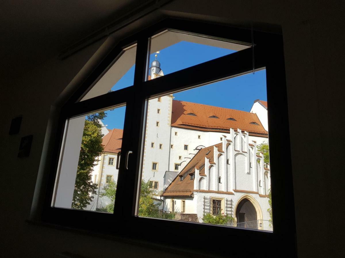 Ferienwohnung Schlosswächter am Schloss Colditz Exterior foto